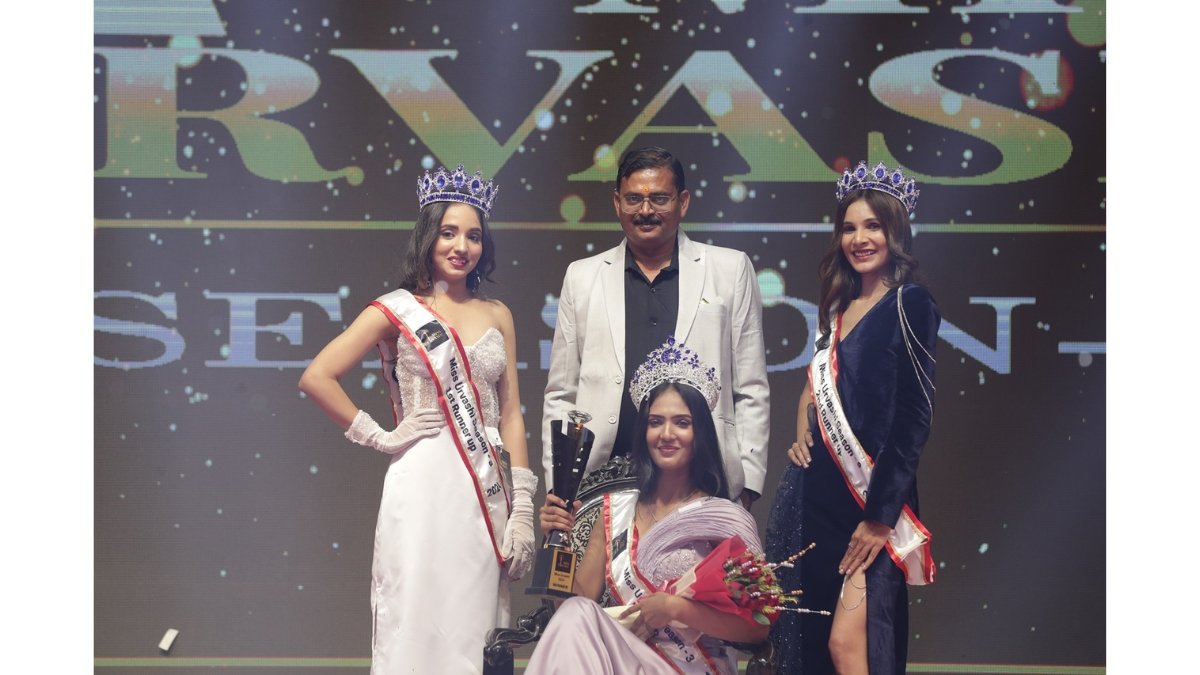 Aanchal Saini Wins Miss Urvashi 2024, Mahvish Khan is First Runner-up, Mamta Khinchi Second Runner-up